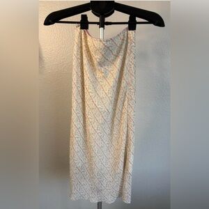 Vintage Cottage Core Mid Skirt- Soft pink #florals